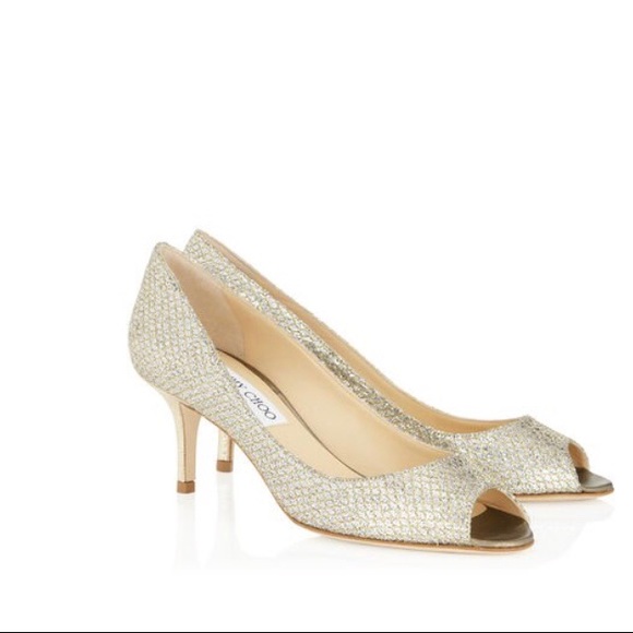 Jimmy Choo Isabel Peep Toe - Picture 1 of 8